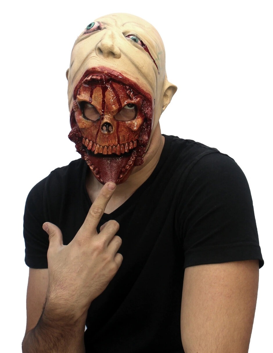 Máscara para disfraz de monstruo halloween 6