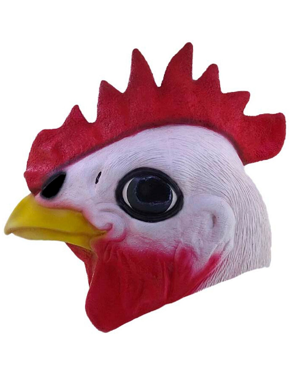 Máscara para disfraz de gallo Ghoulish Productions