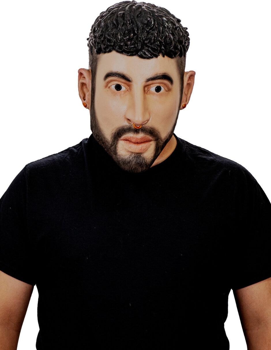 Máscara para disfraz de cantante de trap Ghoulish Productions