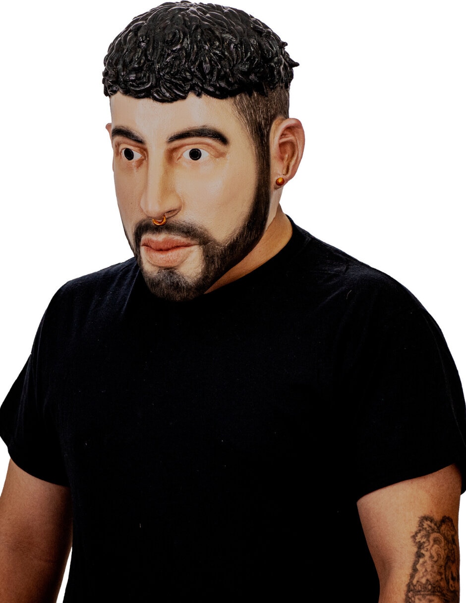 Máscara para disfraz de cantante de trap Ghoulish Productions