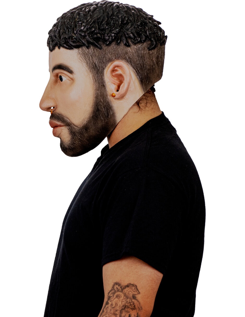 Máscara para disfraz de cantante de trap Ghoulish Productions