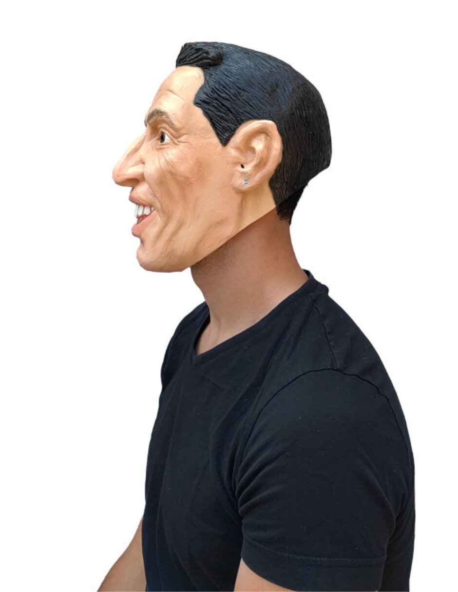 Máscara para disfraz de futbolista Di Maria Fideo Ghoulish Productions