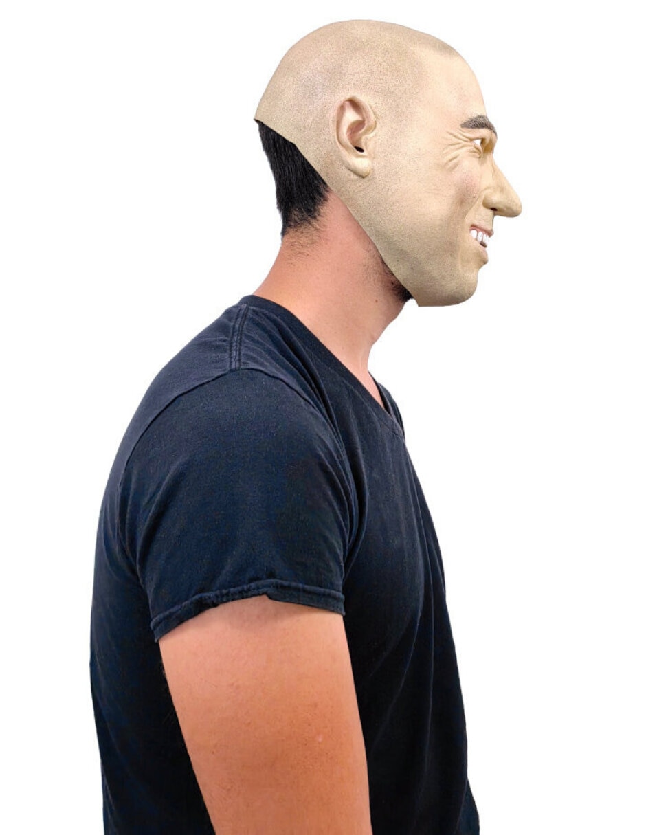 Máscara para disfraz de futbolista Zidane Ghoulish Productions