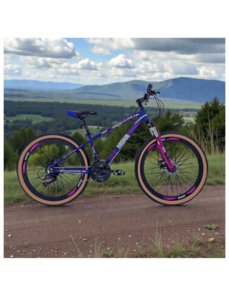 Bicicleta de montaña Monk rodada 26 unisex
