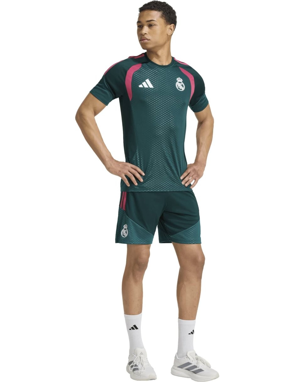 Jersey de real madrid club de fútbol local de manga corta adidas para hombre