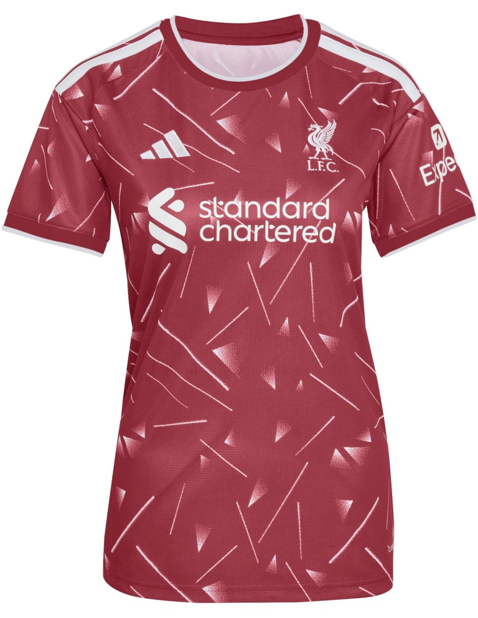 Jersey de liverpool football club local de manga corta adidas para mujer