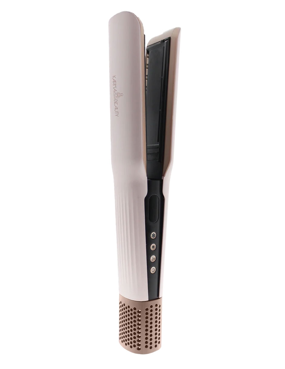 Plancha para cabello con aire KRM-696132 placas de titanio