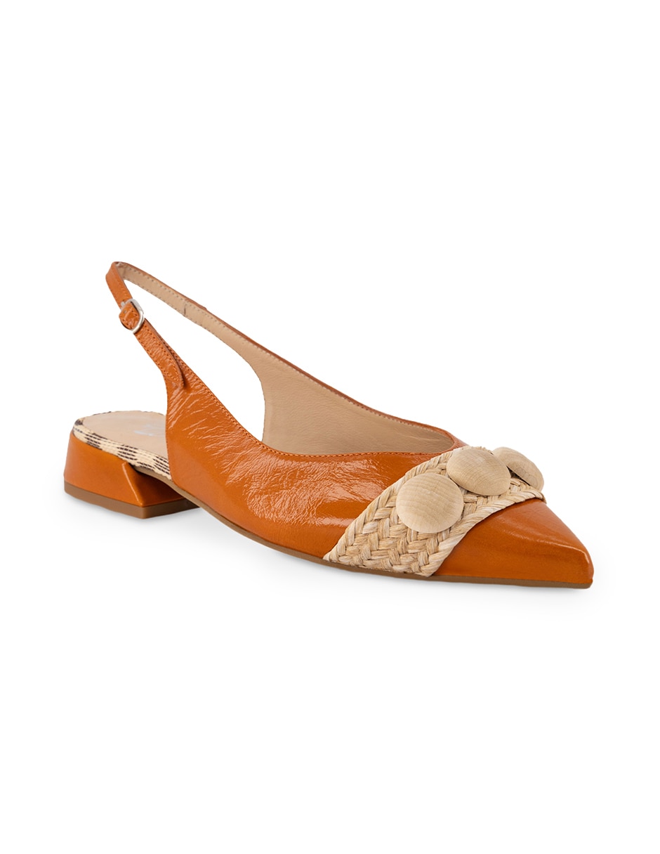 Zapatilla de charol para mujer