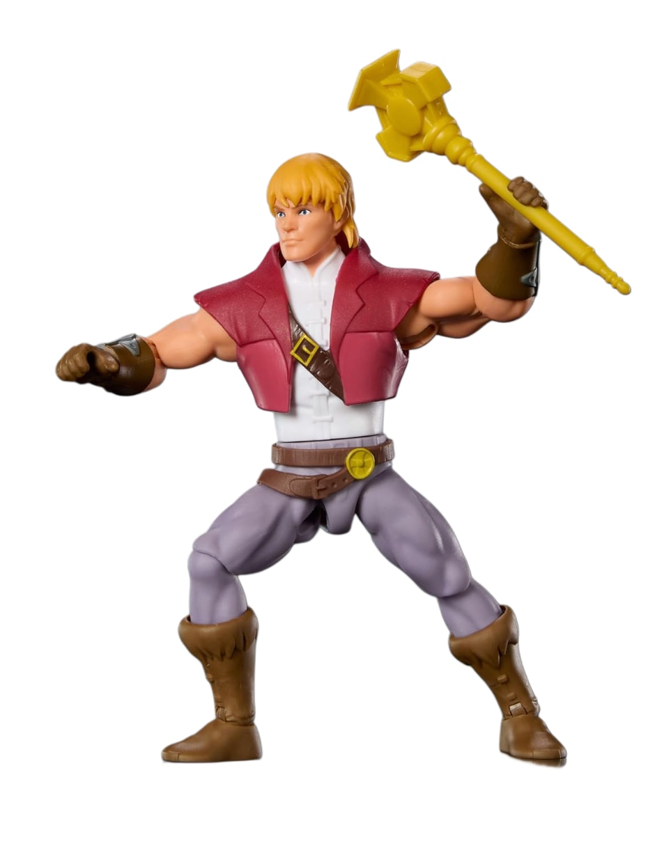 Figura de colección artículada masters of the universe prince adam collectors mattel