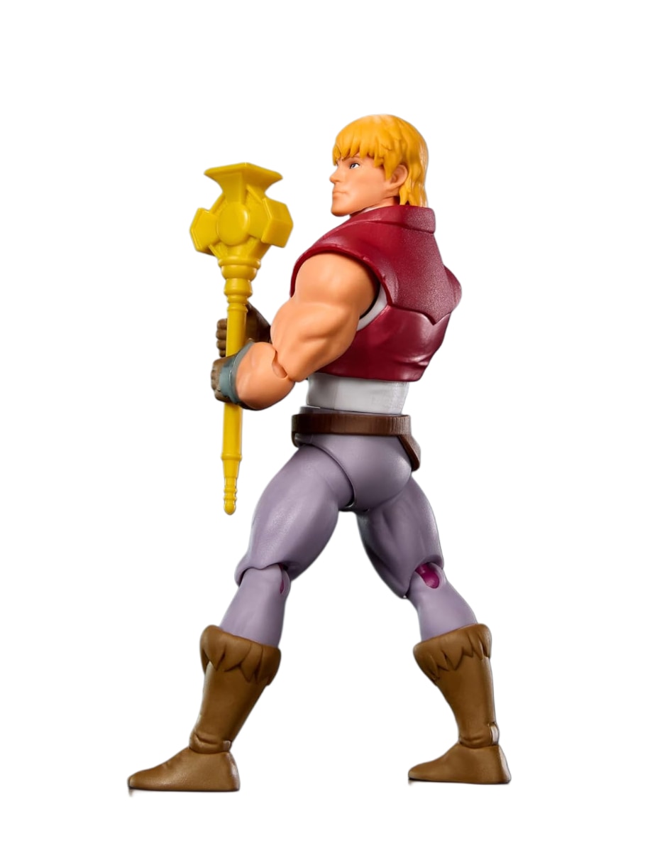 Figura de colección artículada masters of the universe prince adam collectors mattel