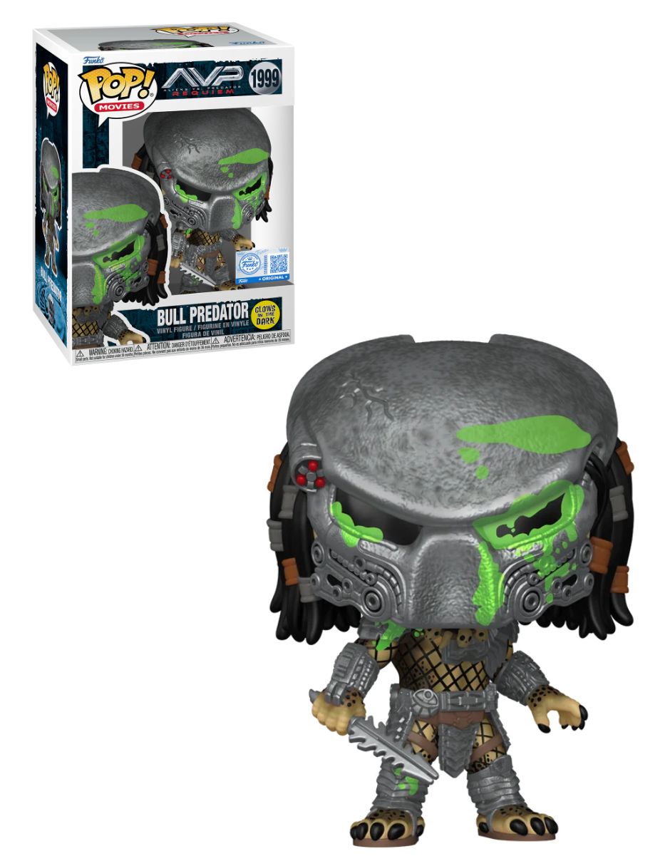 Figura de colección avp aliens vs predator requiem depredador estándar funko