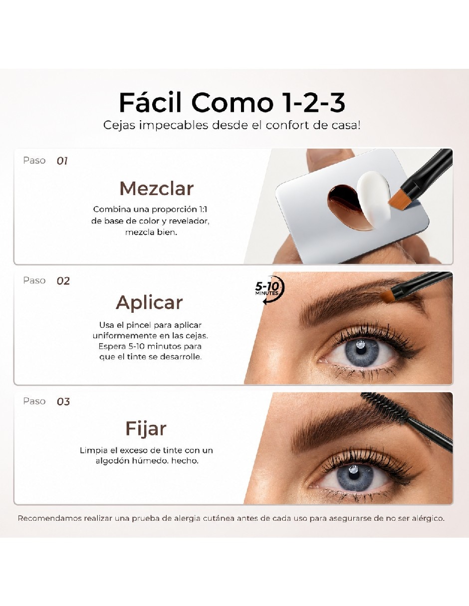 Set de gel para cejas Genérica