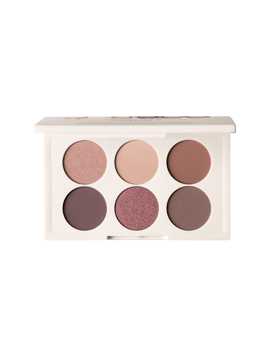 Paleta de sombras para ojos 6 tonos
