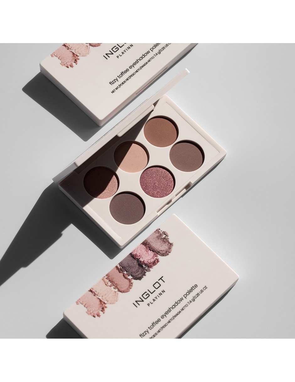Paleta de sombras para ojos 6 tonos 3