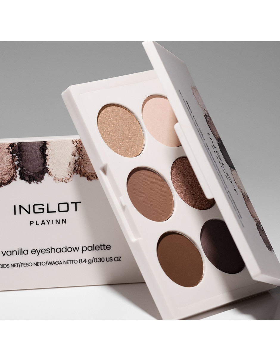 Paleta de sombras para ojos Inglot 6 tonos
