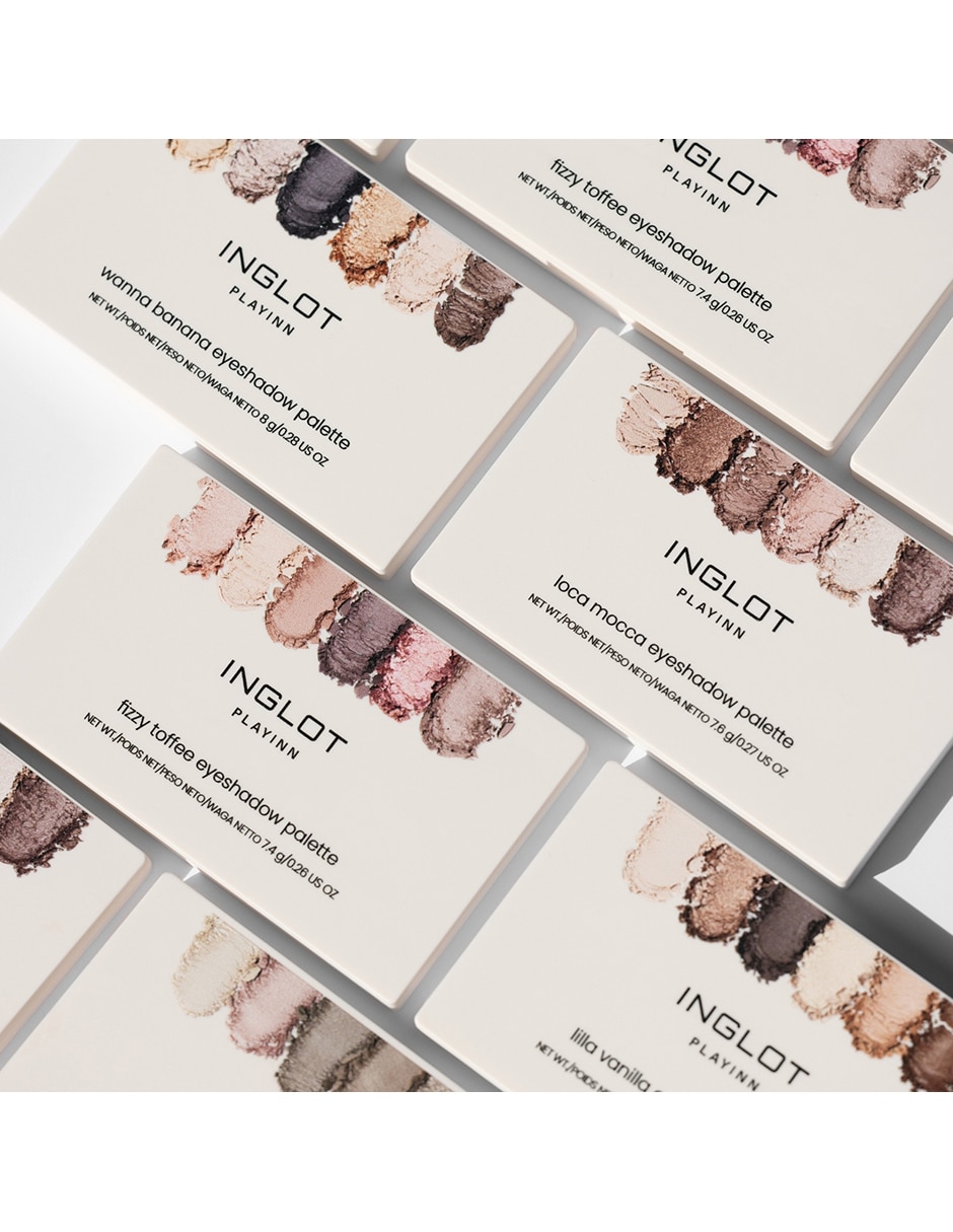 Paleta de sombras para ojos Inglot 6 tonos