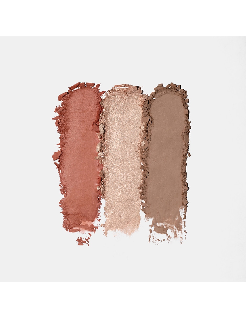 Paleta de sombras Inglot 3 tonos
