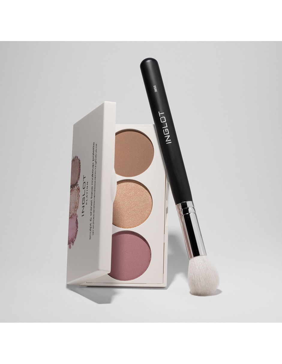 Paleta de sombras 3 tonos 4