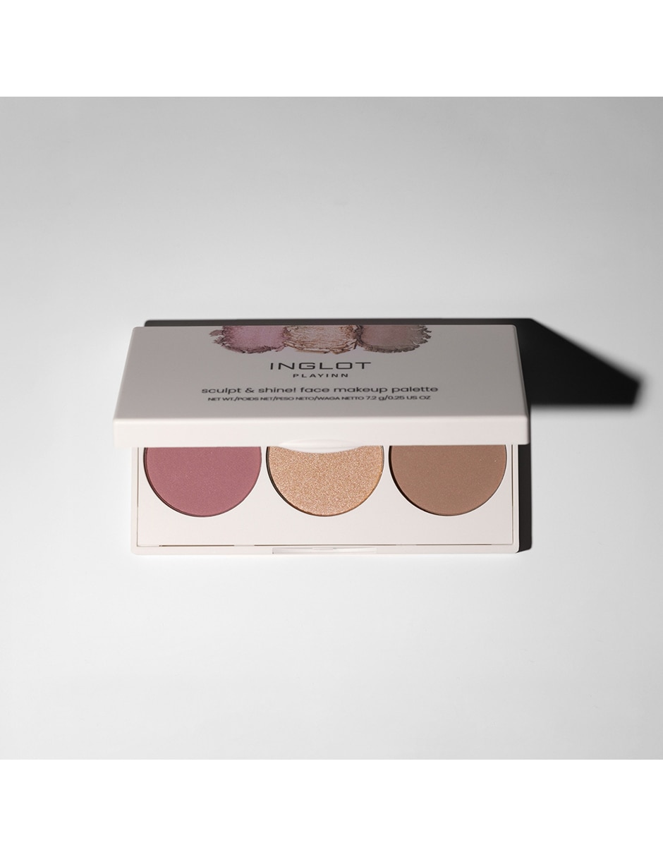 Paleta de sombras 3 tonos 6