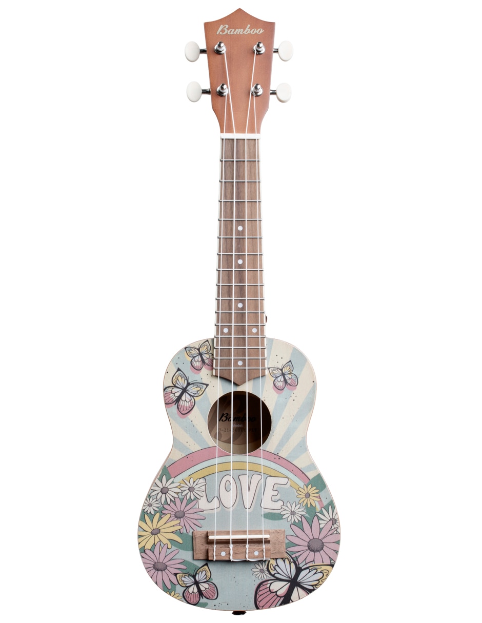 Ukelele Soprano U-21-Butterfly de Linden