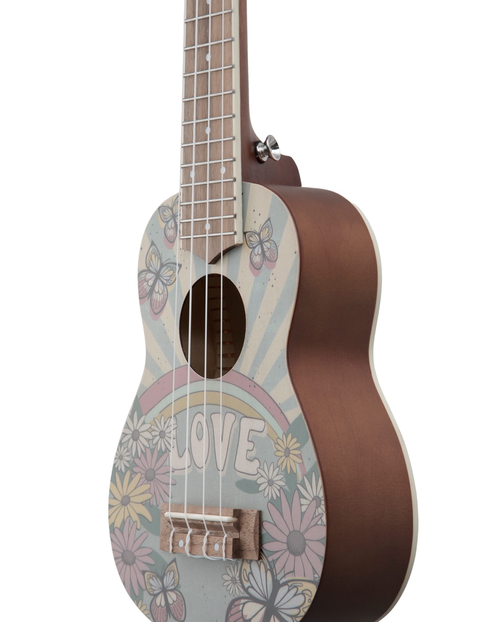 Ukelele Soprano Bamboo U-21-Butterfly de Linden