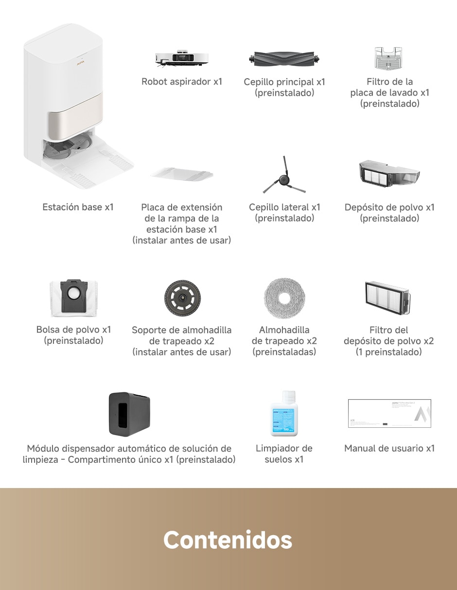 Aspiradora robot Mova
