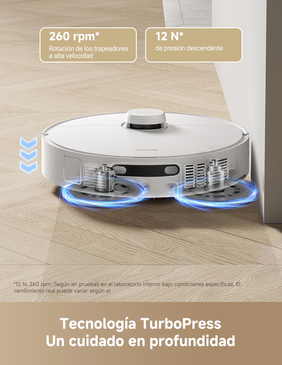 Aspiradora robot Mova