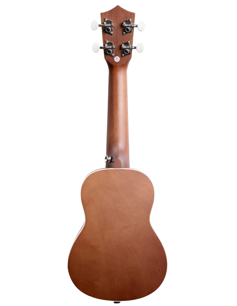 Ukelele Soprano Bamboo U-21-Blackmandala de Linden