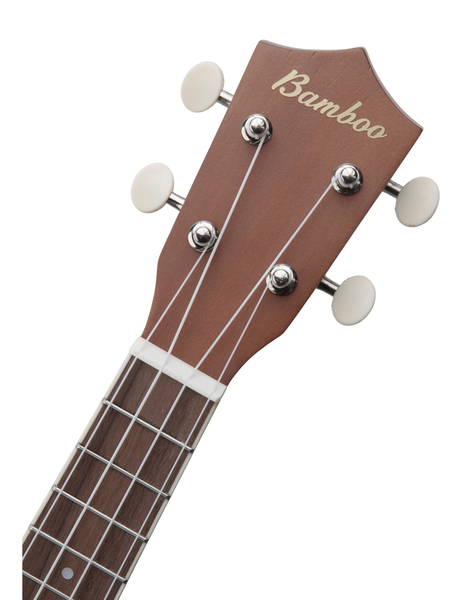 Ukelele Soprano Bamboo U-21-Blackmandala de Linden