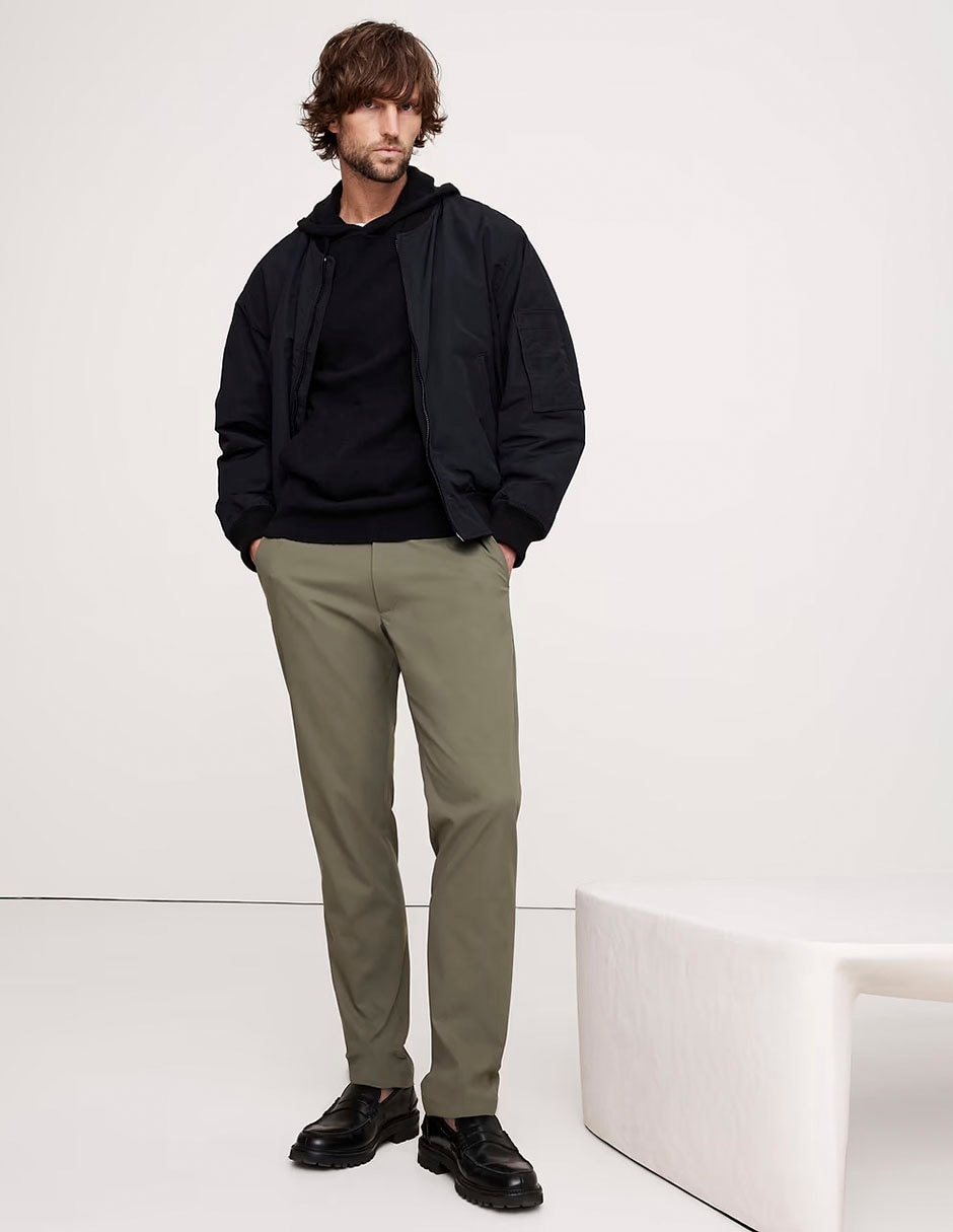 Pantalón casual slim para hombre