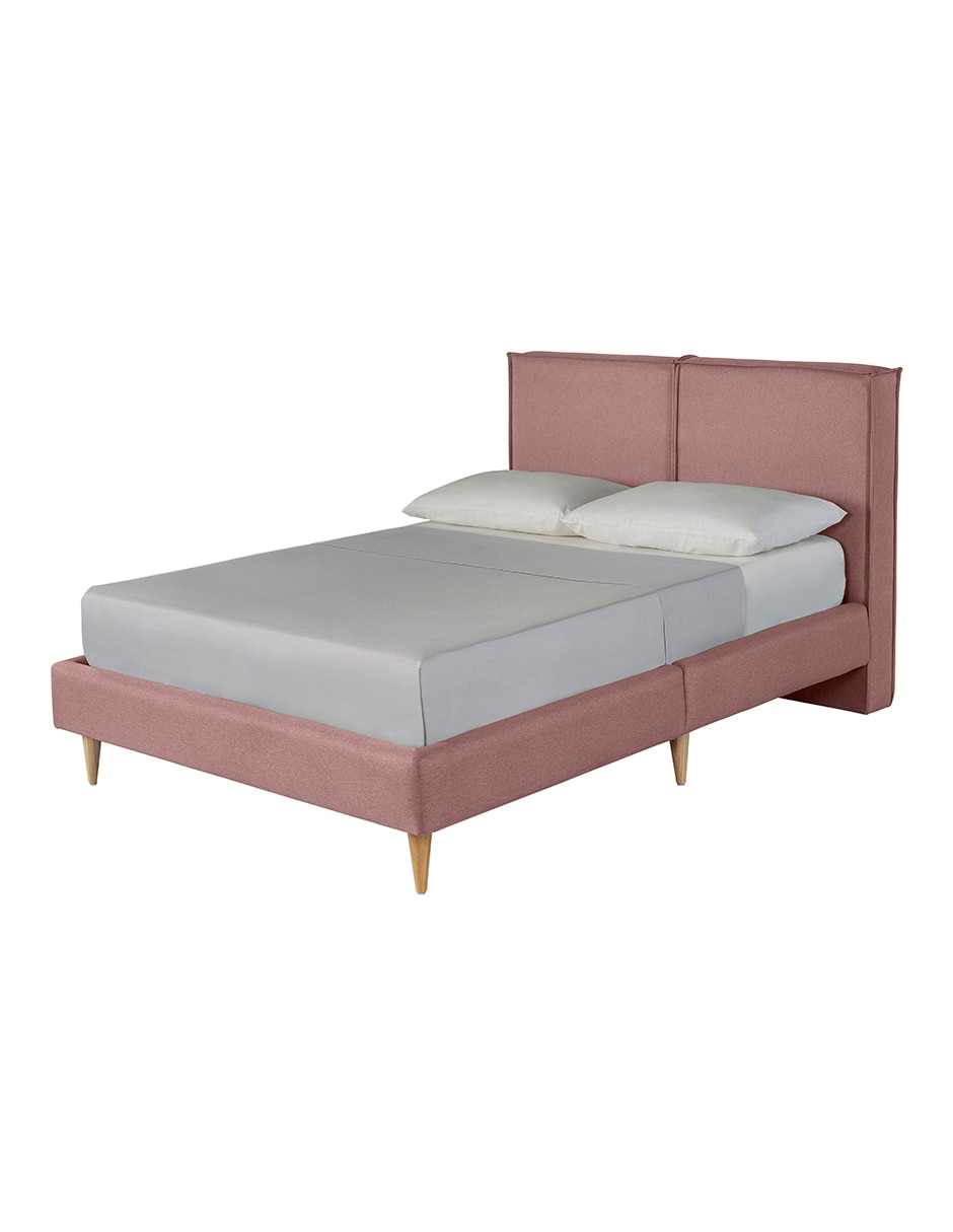 Base para cama armable matrimonial Luma Lino de madera pino Base para cama armable matrimonial Luma Lino de madera pino