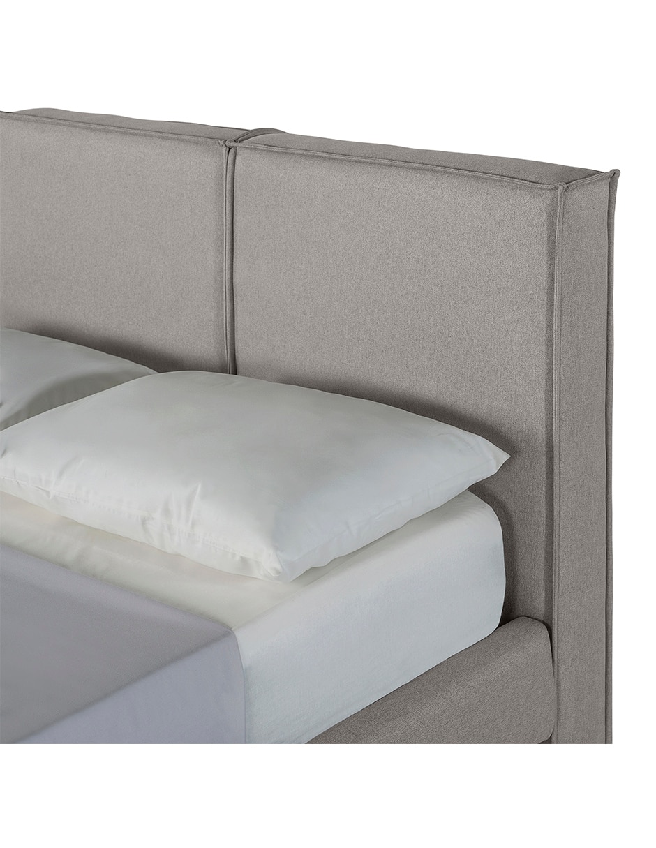 Base para cama armable matrimonial Luma Lino de madera pino 3