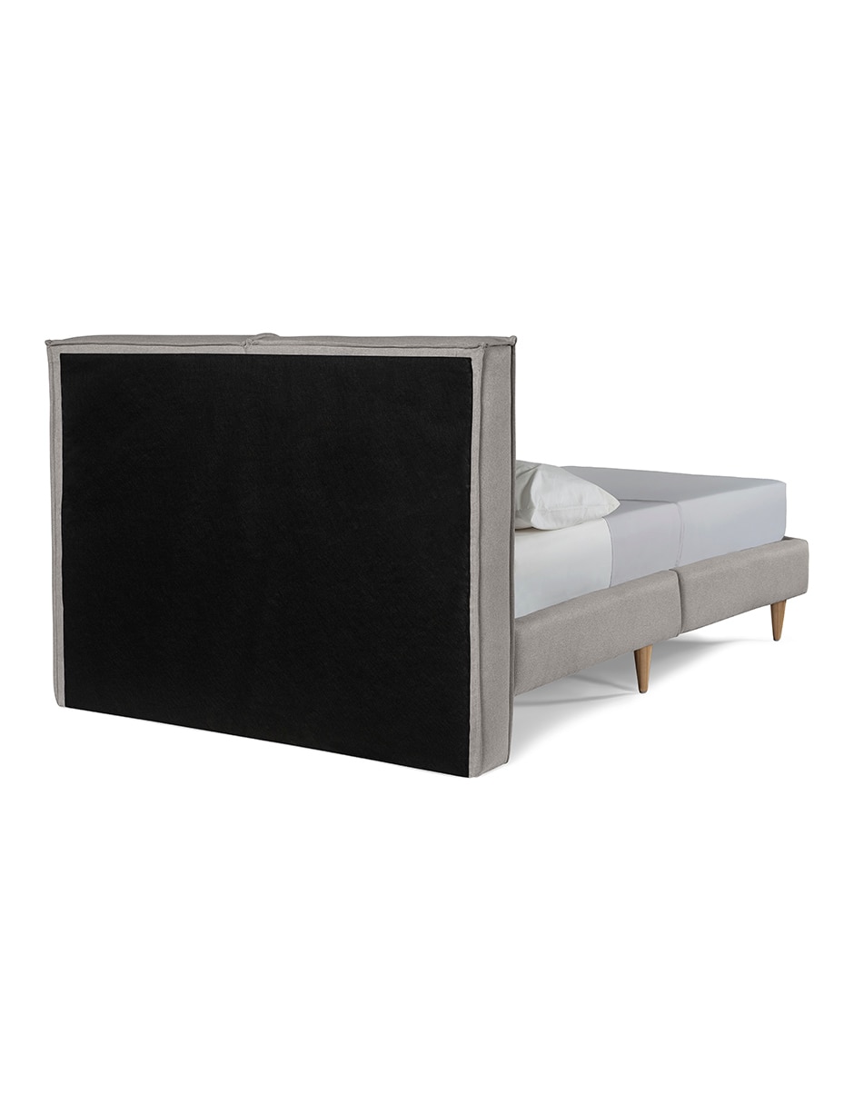Base para cama armable matrimonial Luma Lino de madera pino 4