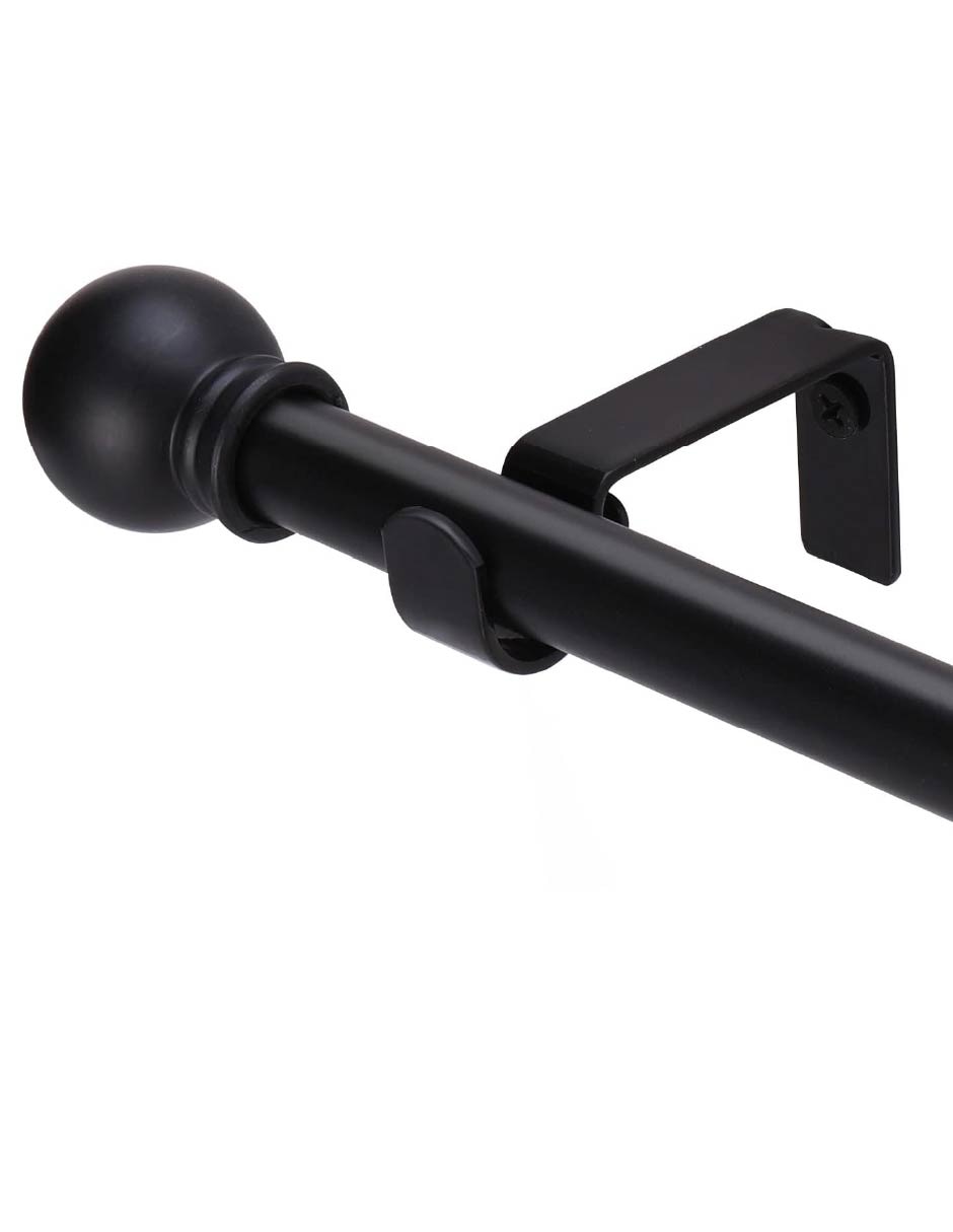 Cortinero de metal Rosewood barra simple