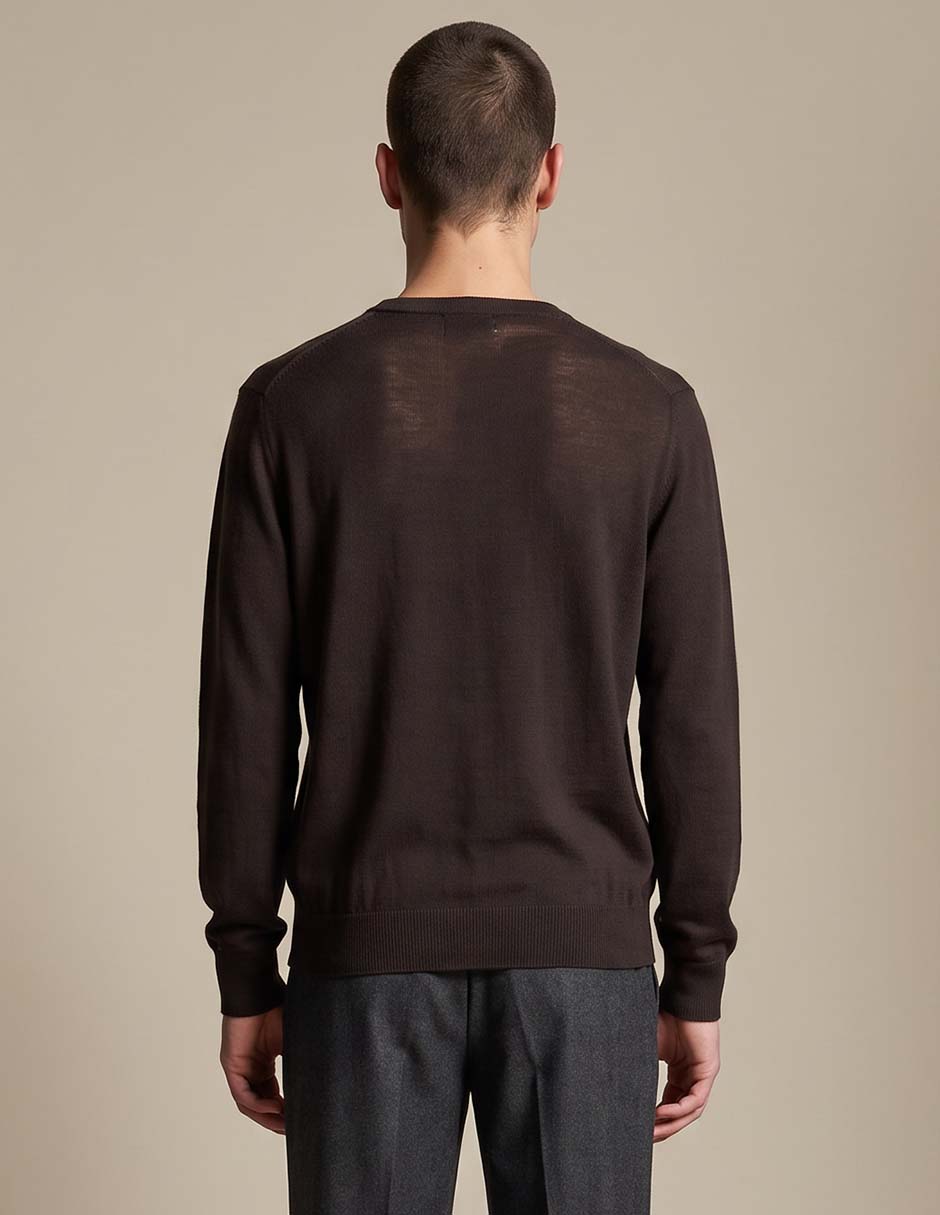 Suéter cuello redondo para hombre 2
