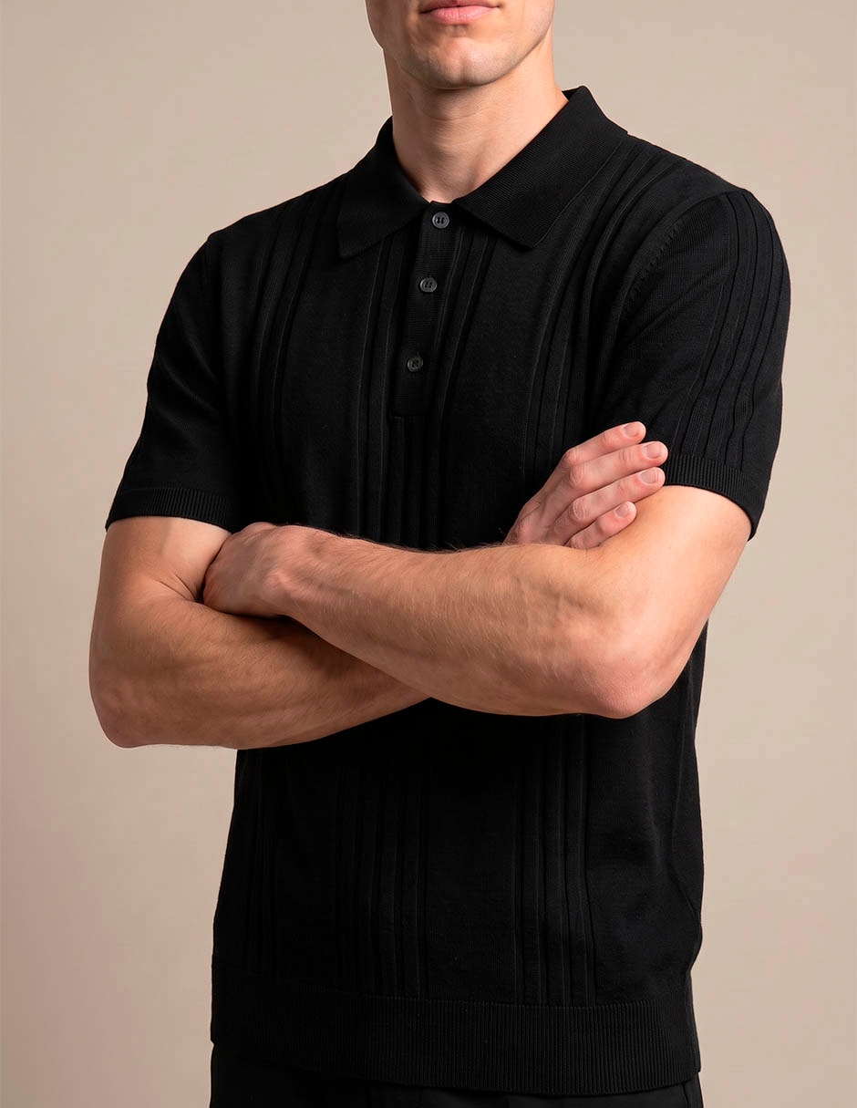 Playera tipo polo para hombre