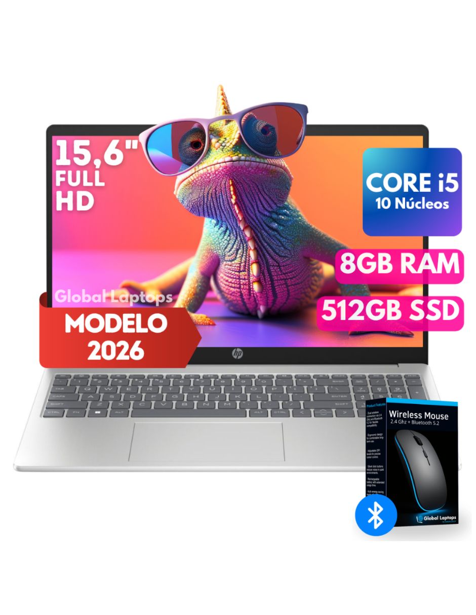 Laptop 15-fd0152 15.6 pulgadas full Hd intel core i5 intel iris xe 16 Gb RAM 512 Gb Ssd