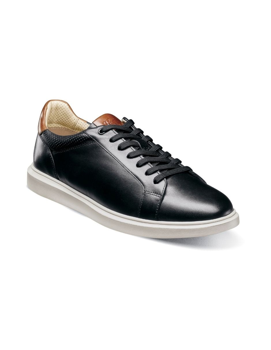 Tenis de piel social lace para hombre