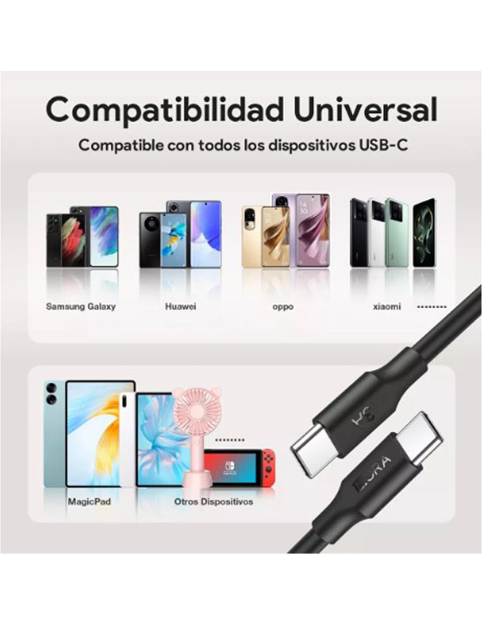 Cable USB C 1Hora a tipo usb c de 2 m