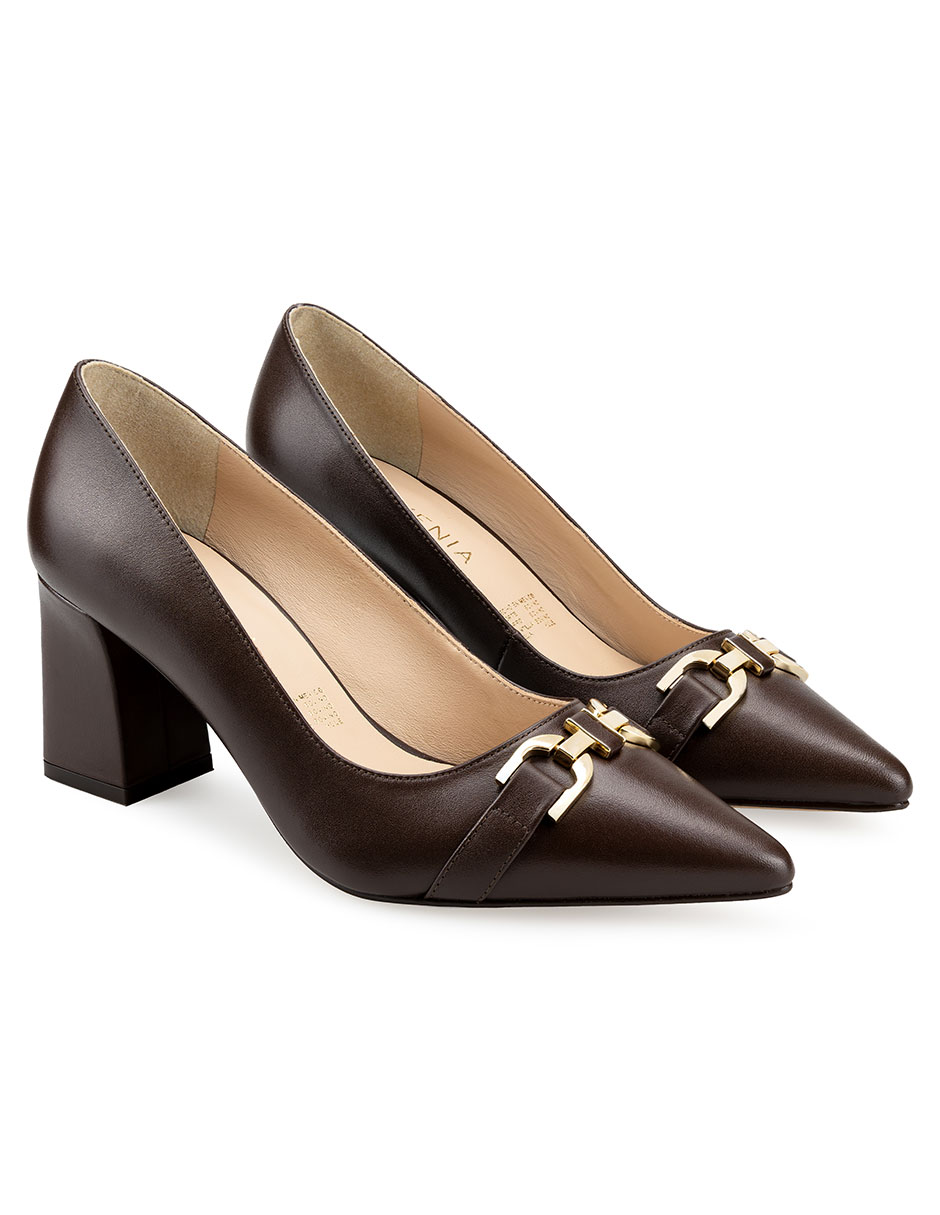 Zapatilla piel davenia
