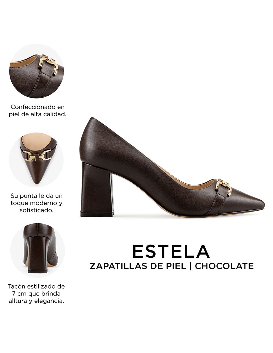 Zapatilla piel davenia