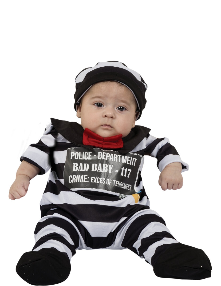 Disfraz Ghoulish Productions bebé prisionero The Bad Guys para niño