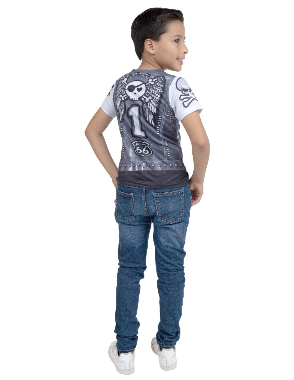 Disfraz Ghoulish Productions Biker Scout para niño