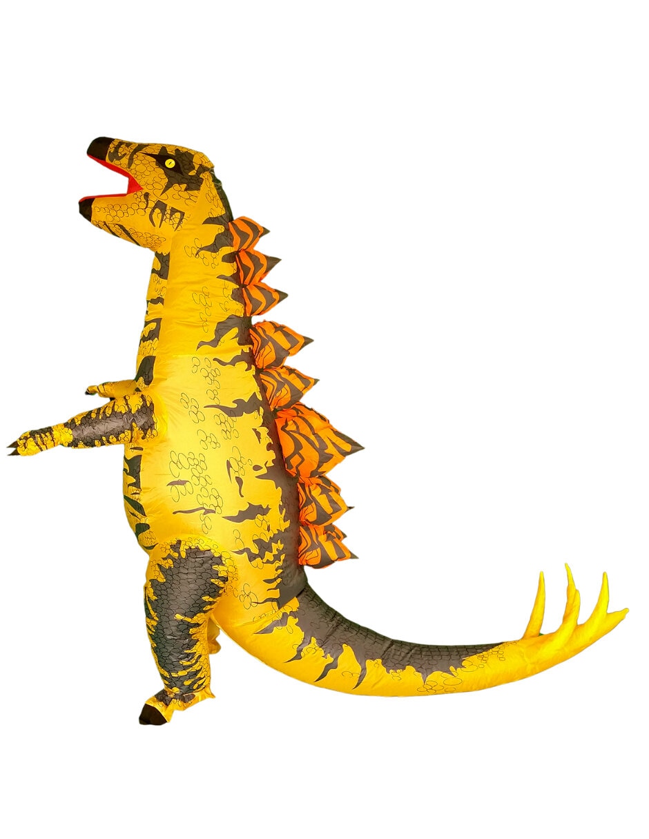 Disfraz inflable dinosaurio unisex 5