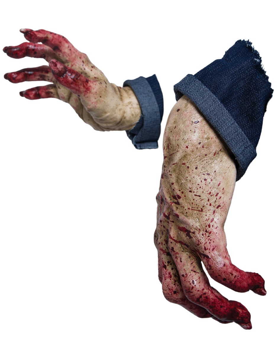 Figura decorativa de Halloween de mano Ghoulish Productions