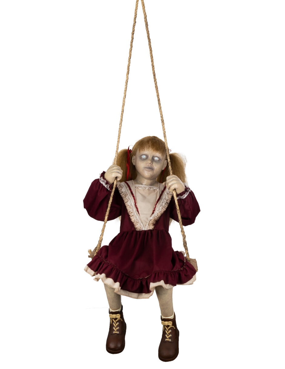 Figura decorativa de Halloween de niña Ghoulish Productions