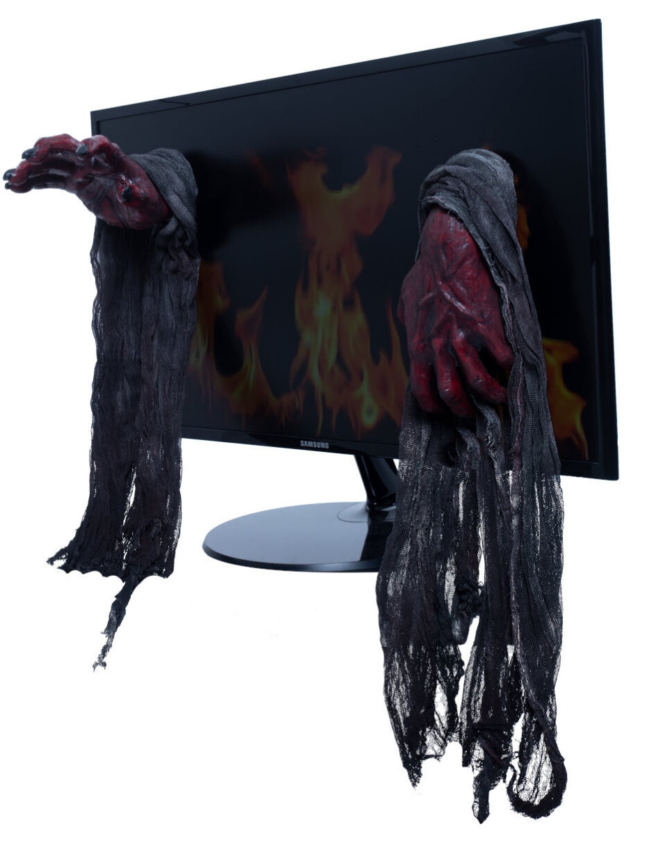 Figura decorativa de Halloween de mano Ghoulish Productions