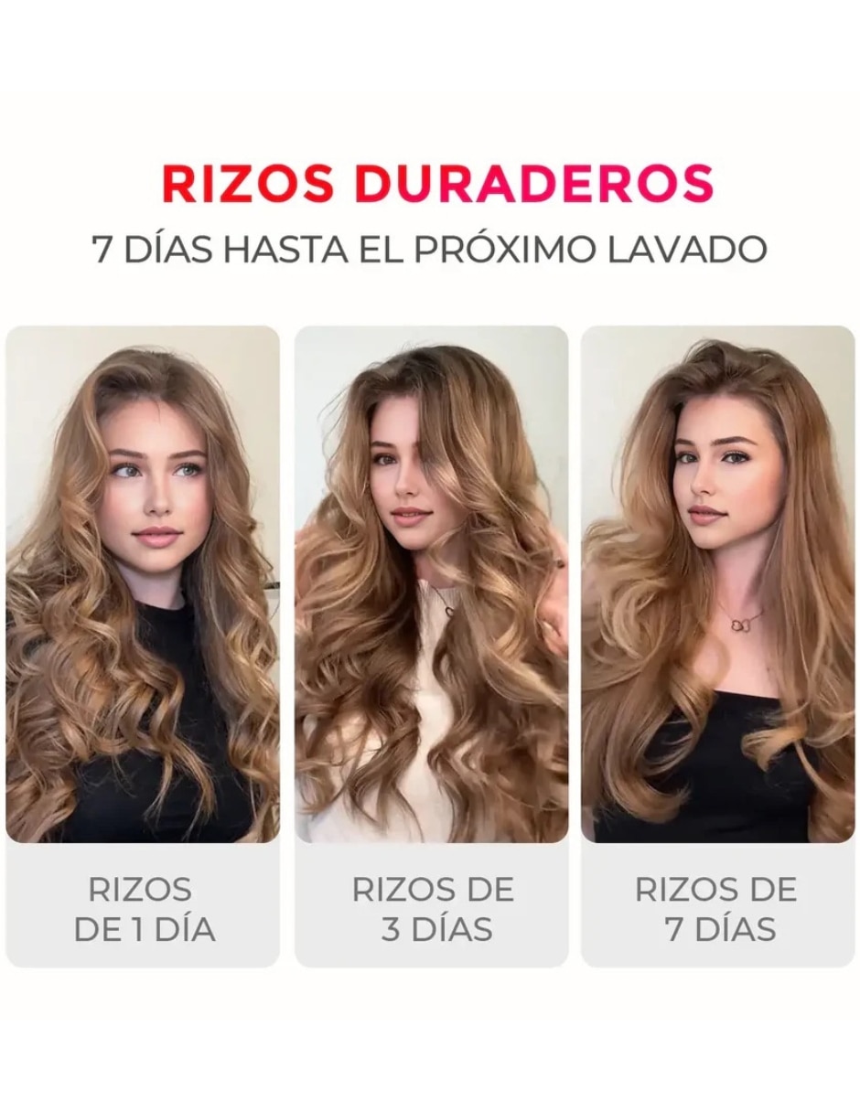 Rizadora de cabello plus de cerámica 6