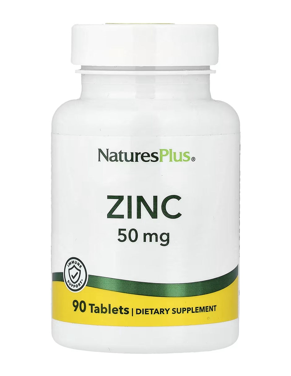Zinc 50 mg Natureplus con zinc
