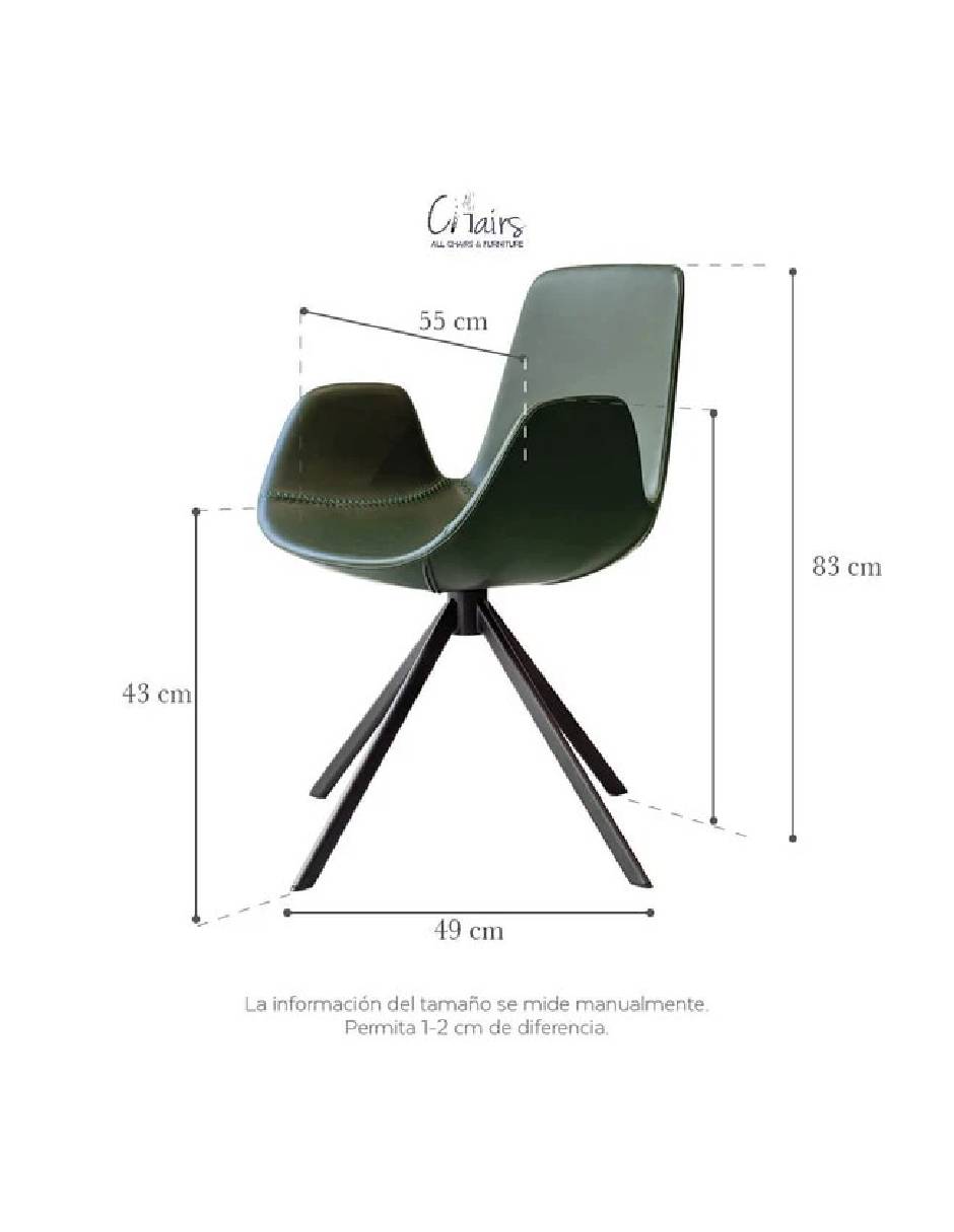 Silla de vinipiel 6